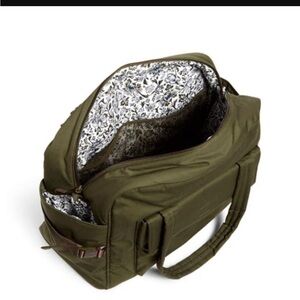 Vera Bradley Utility Travel Bag Olive Green